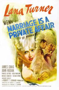       - Marriage Is a Private Affair 