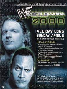   WWF  16 () WrestleMania 2000